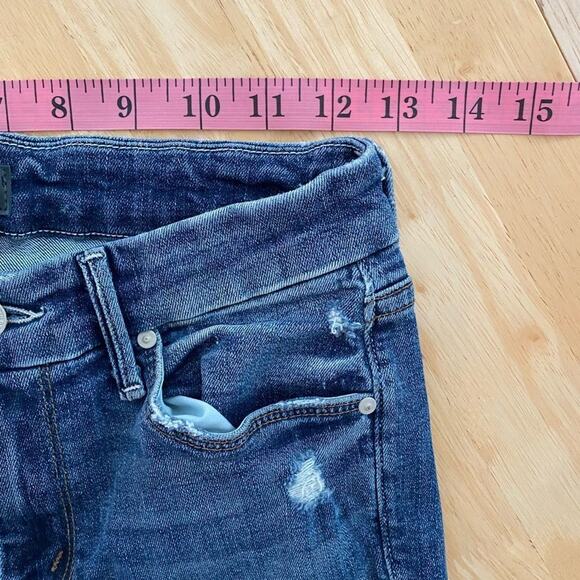 Mother Women's The Looker Skinny Distressed Jeans 26 - Picture 10 of 11